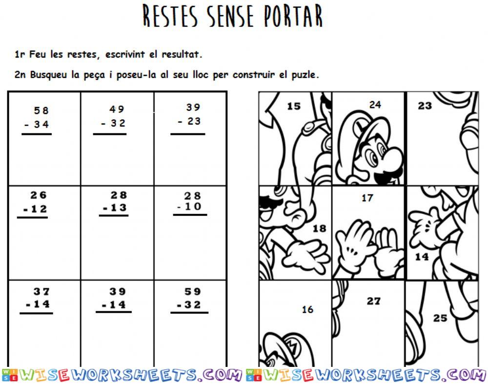 Restes sense portar