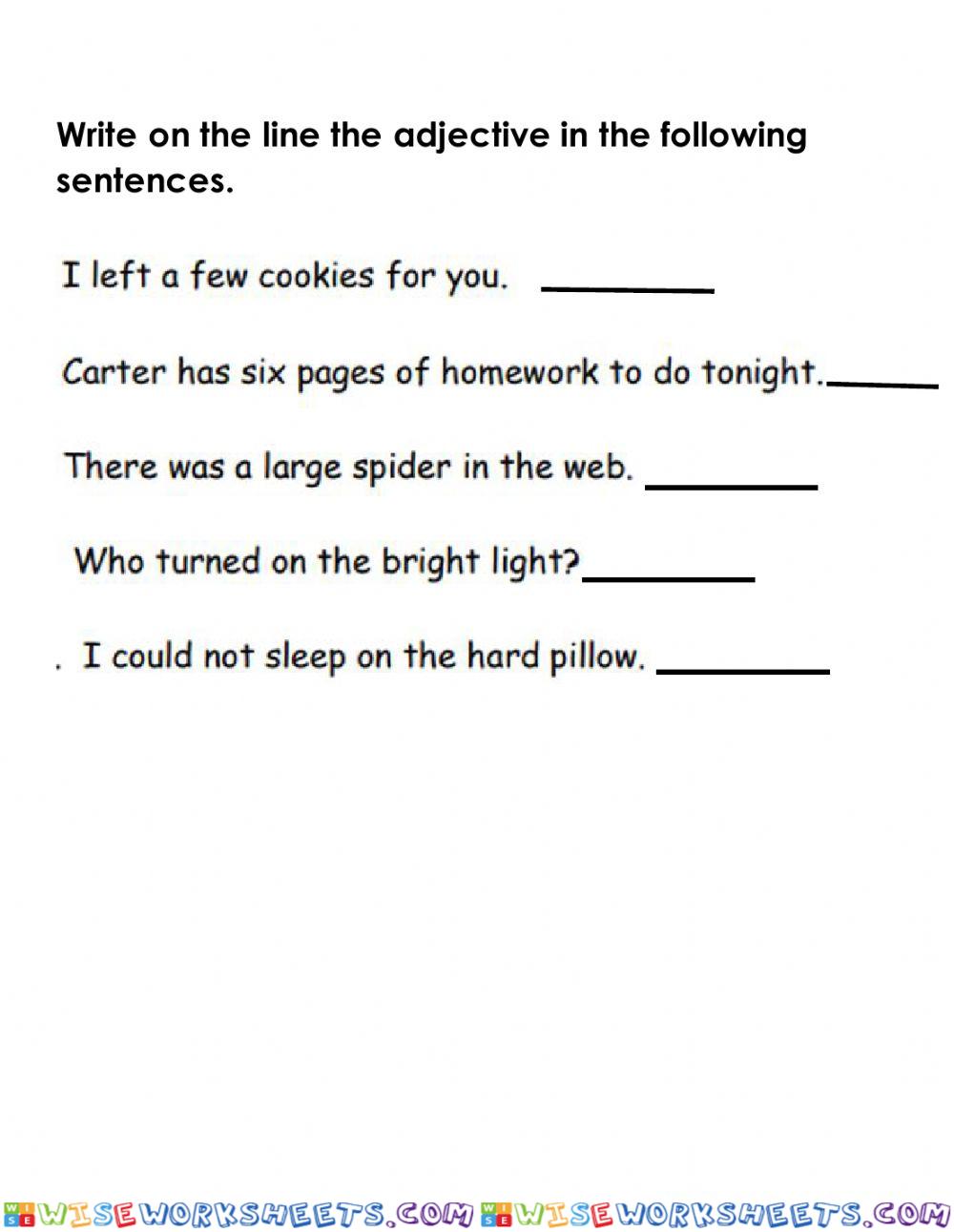 worksheet