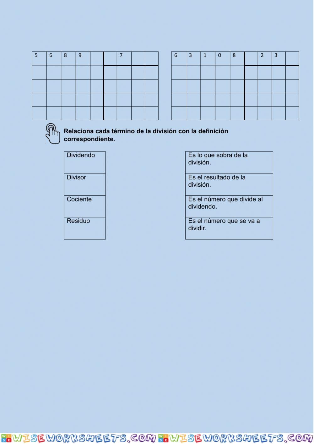 worksheet