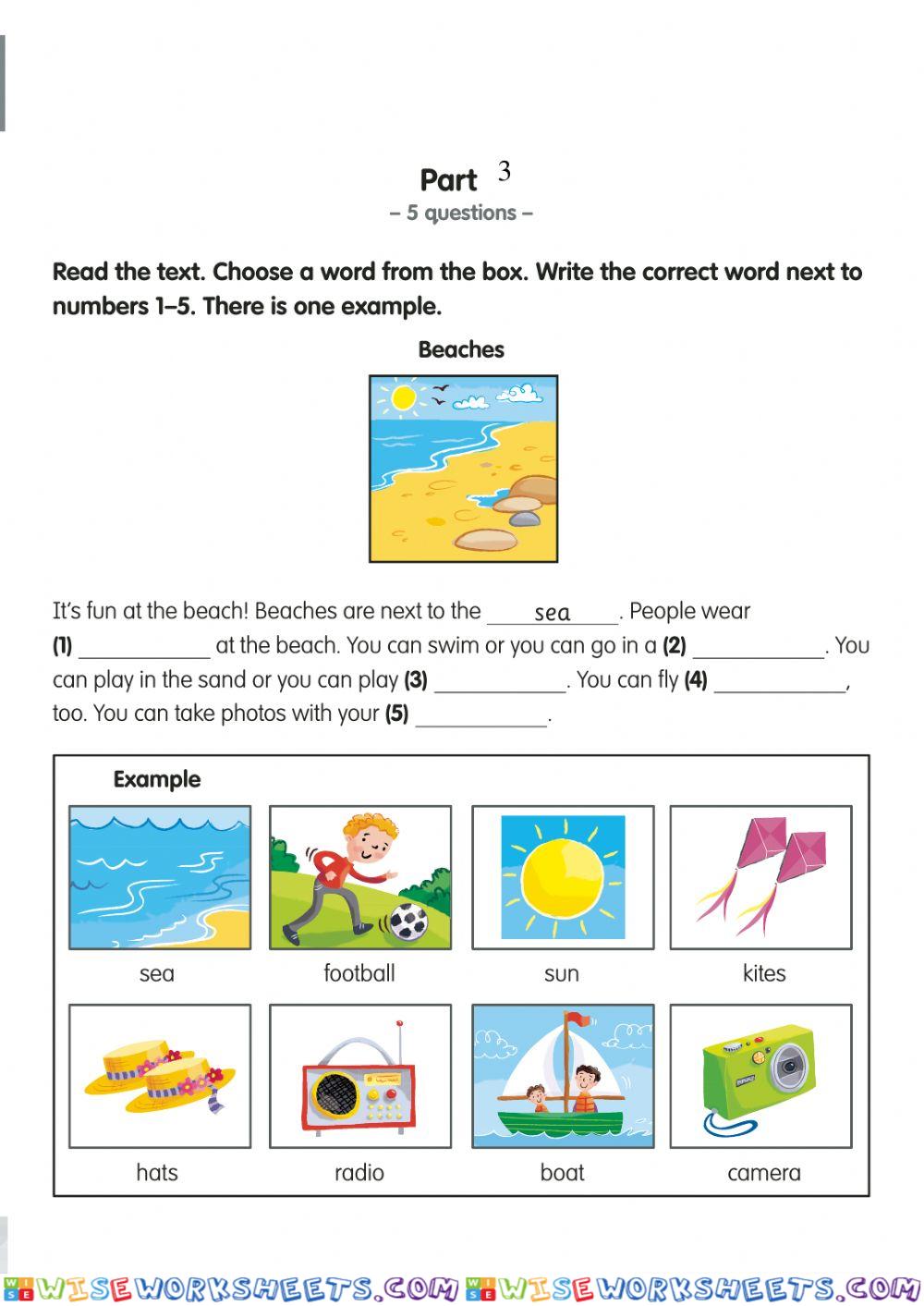worksheet