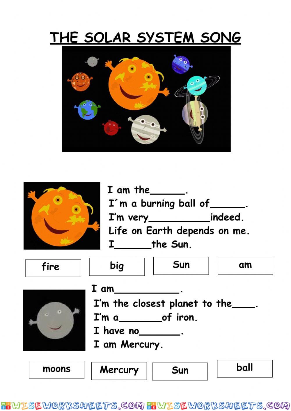 The Solar System Song