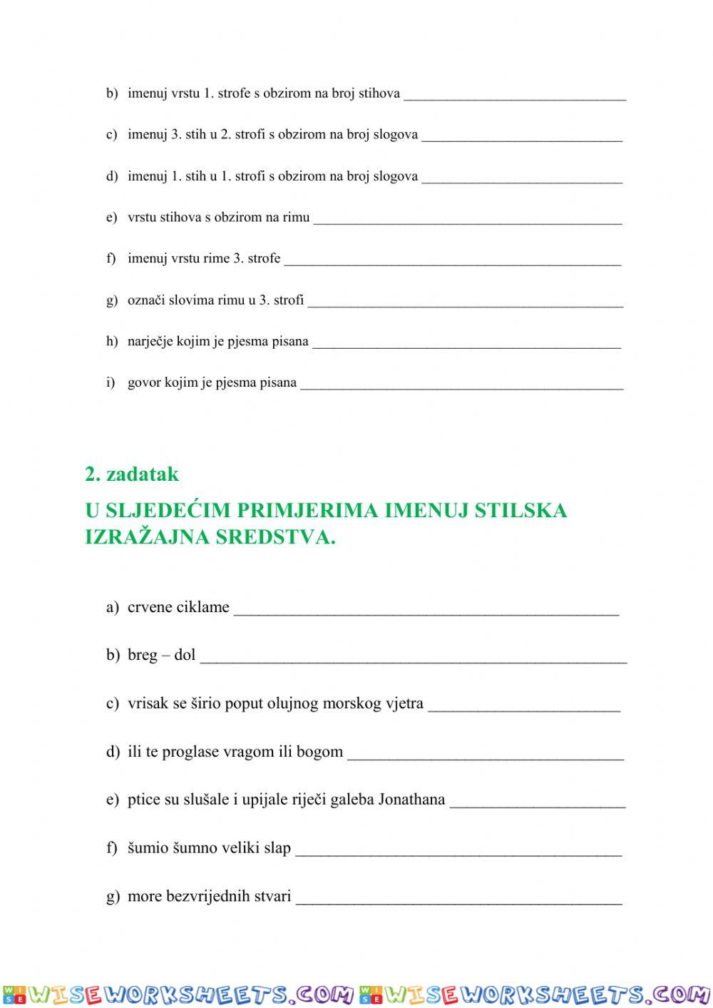 worksheet