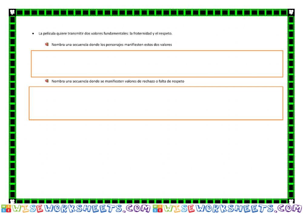worksheet