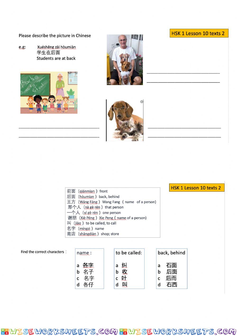 worksheet