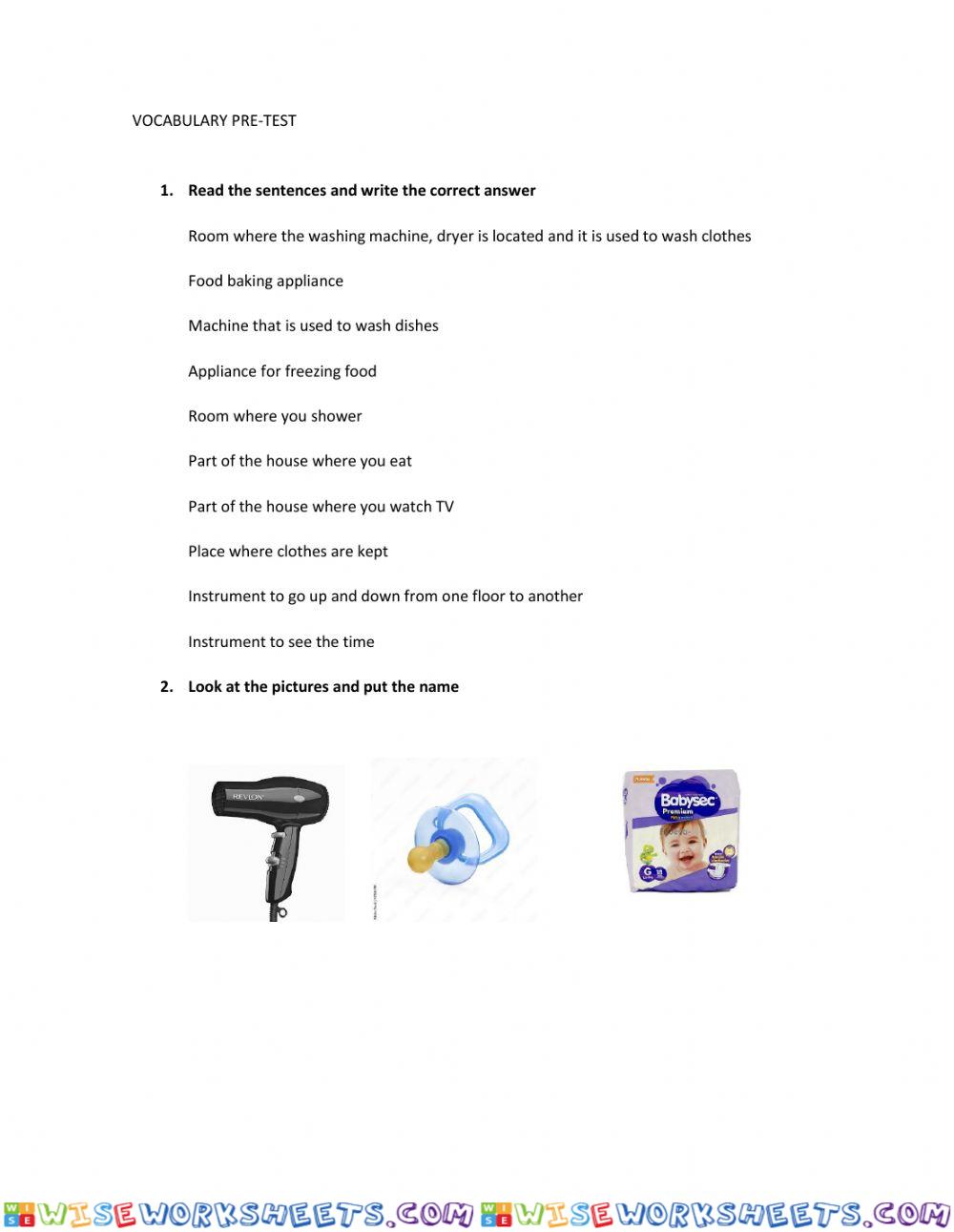 worksheet