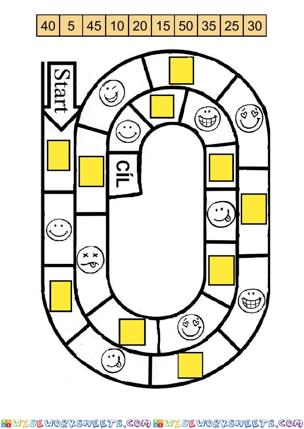 Násobilka 5 - řada