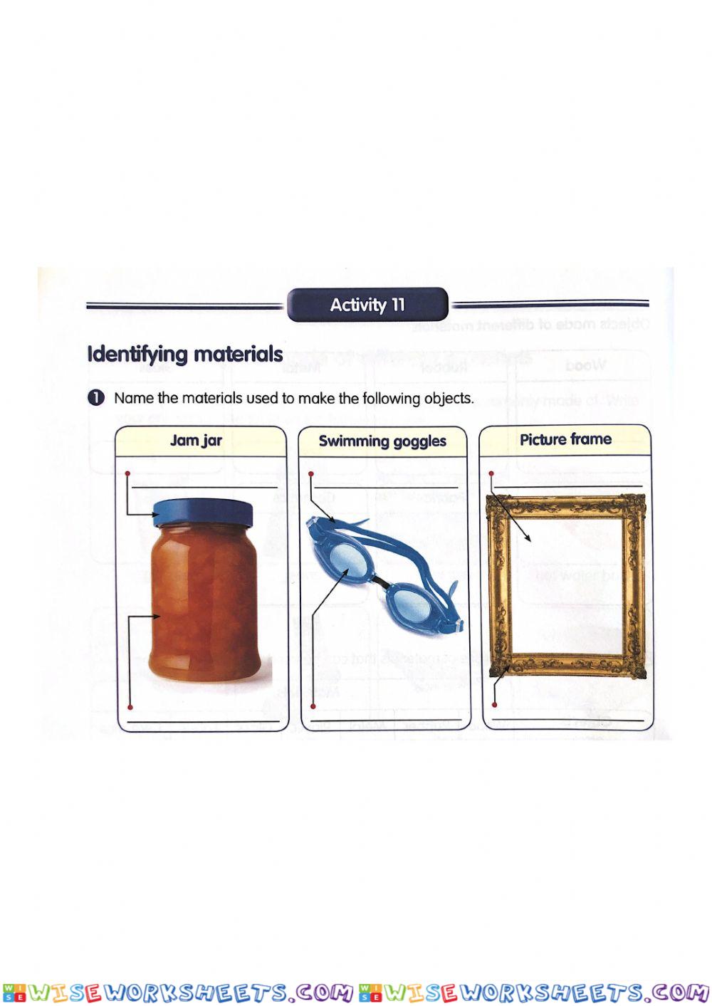 Identifying Materials