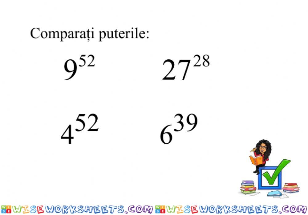 Comparati puterile 4