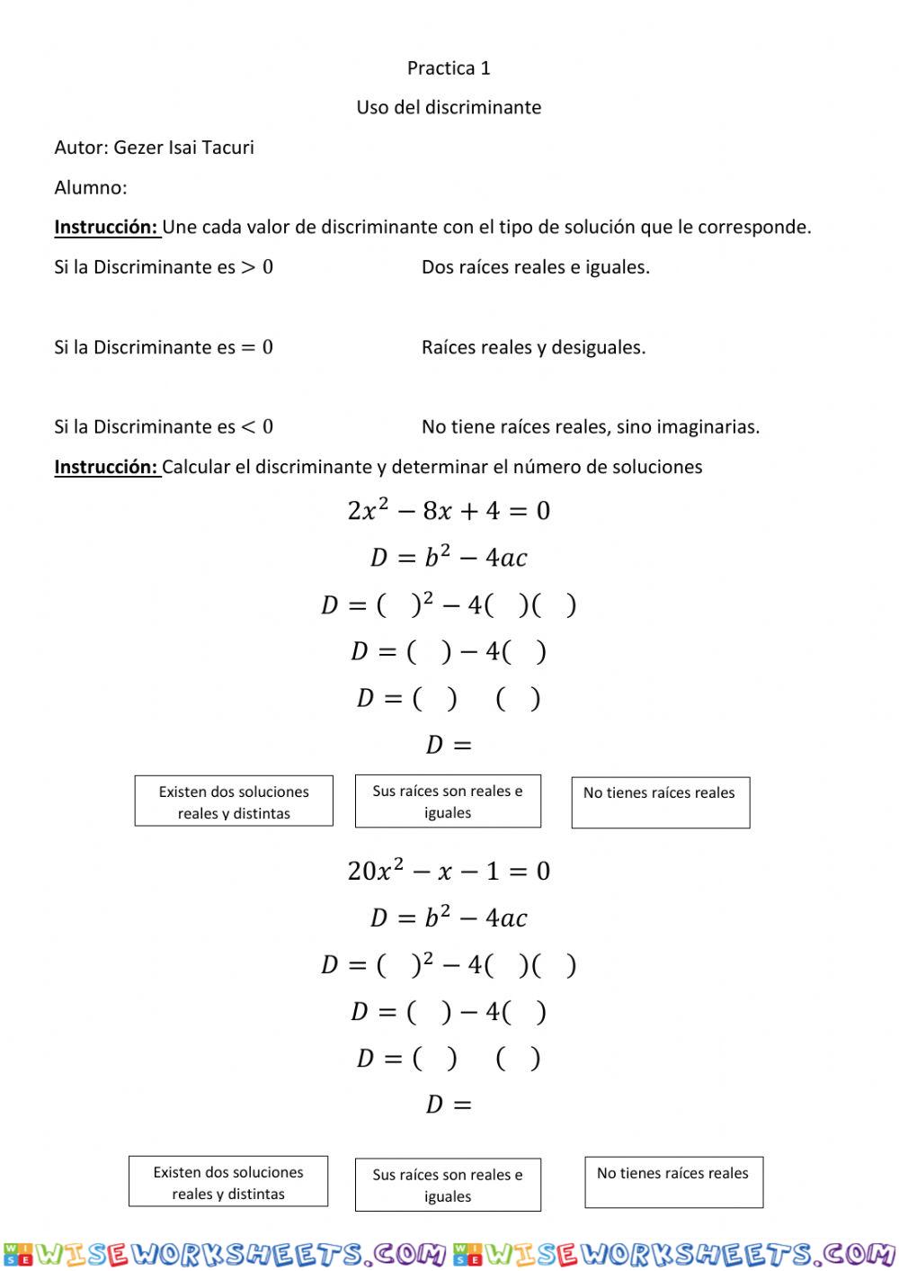 Discriminante