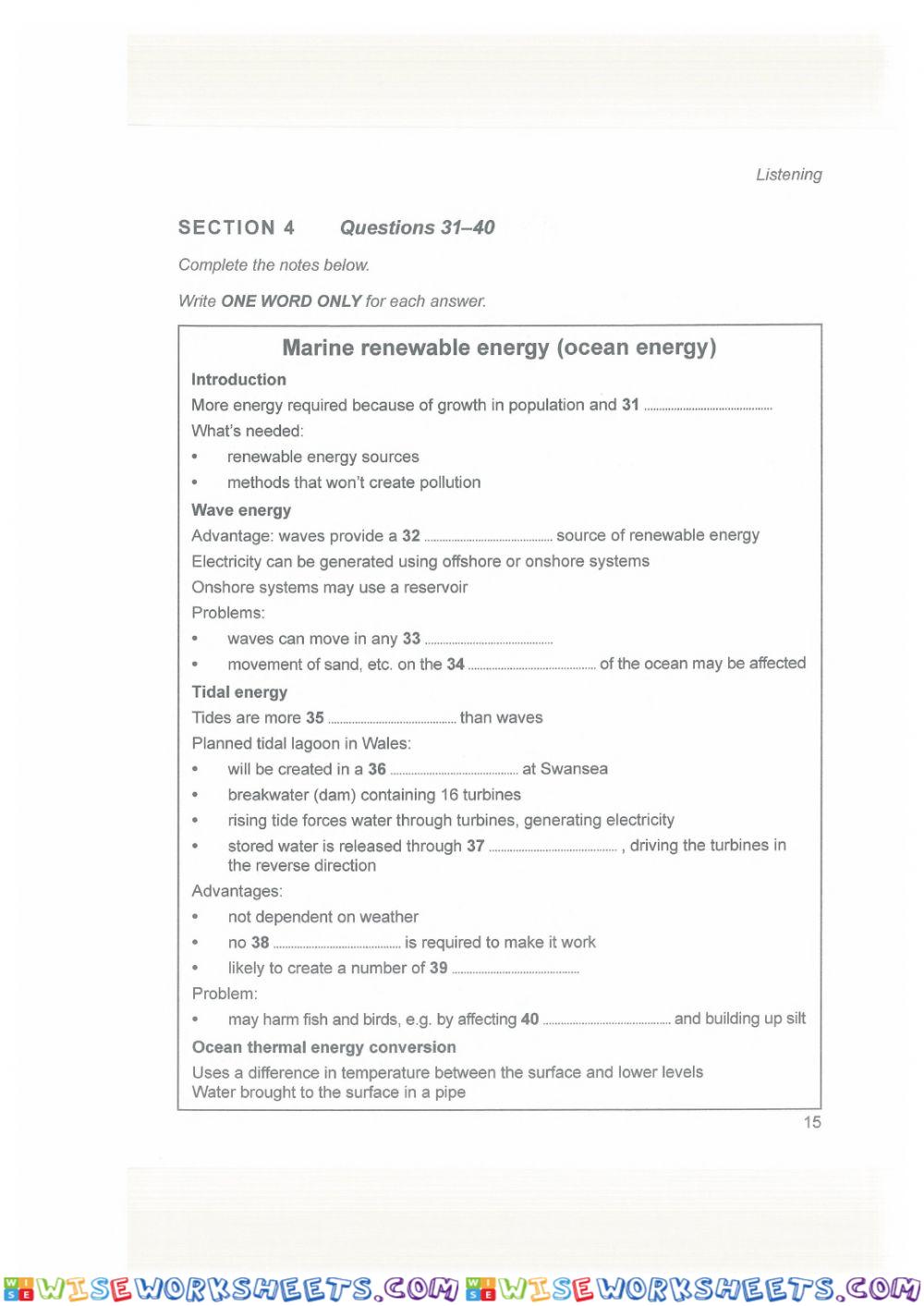 IELTS B - Lesson 13