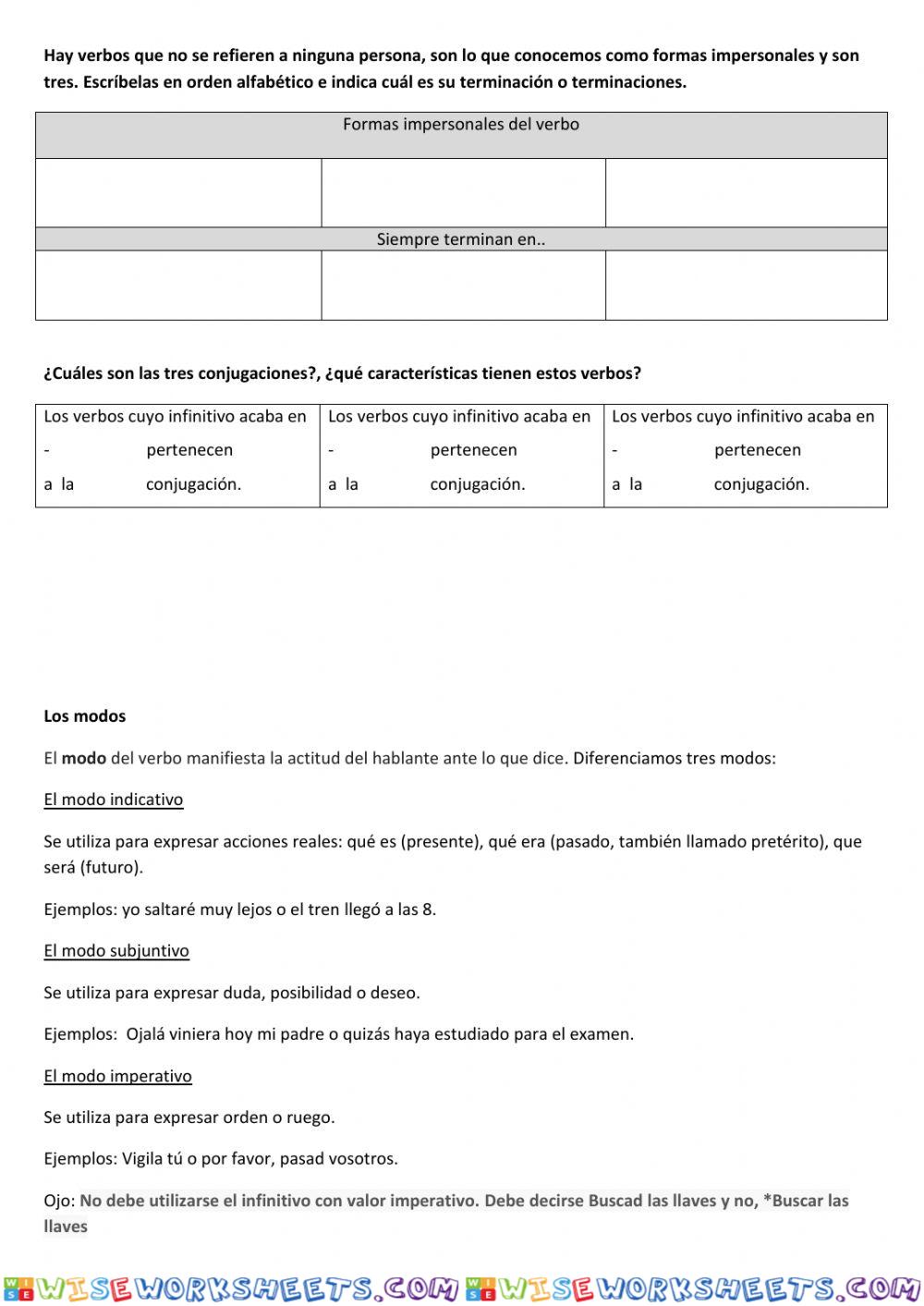 worksheet