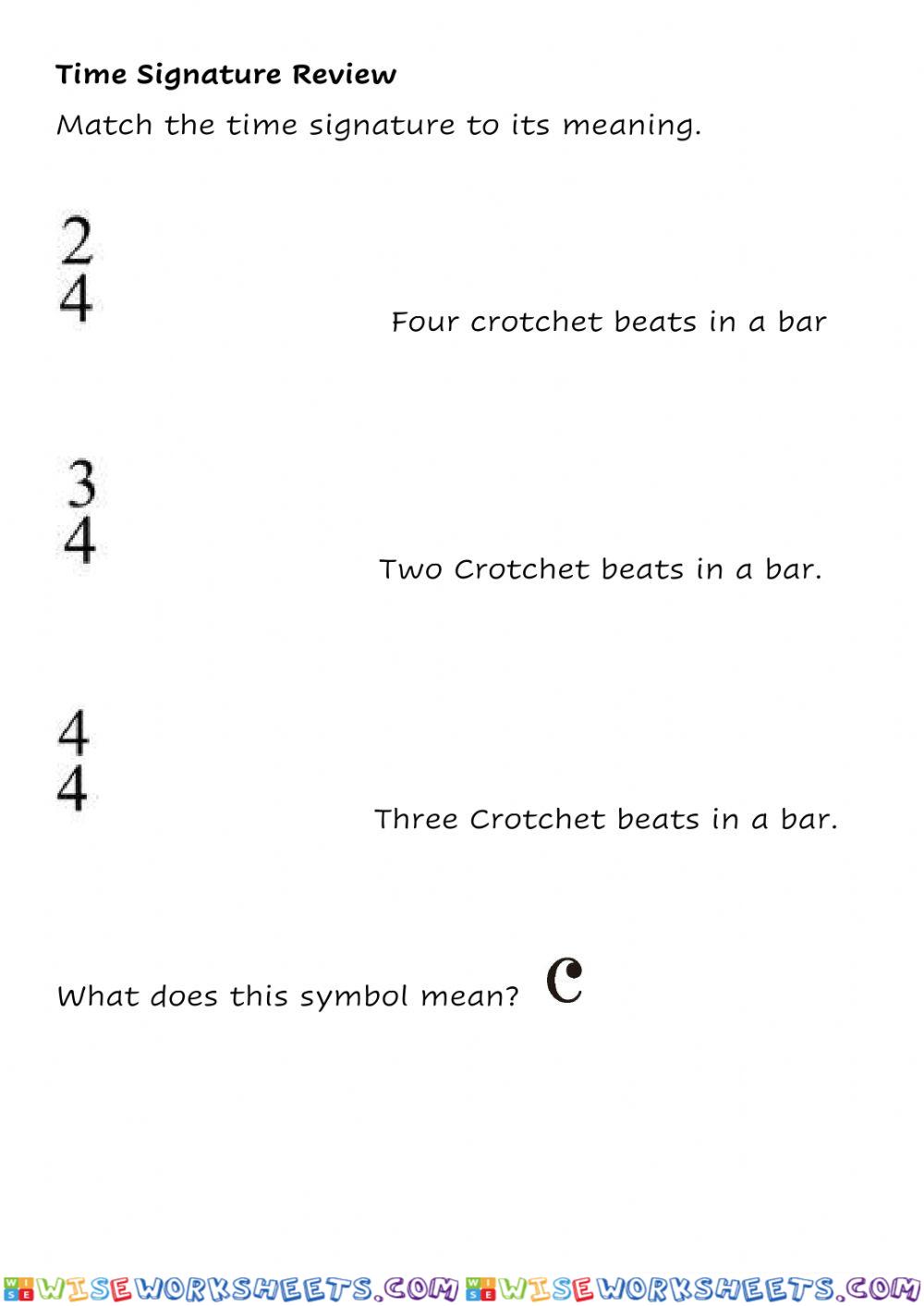 Time Signatures