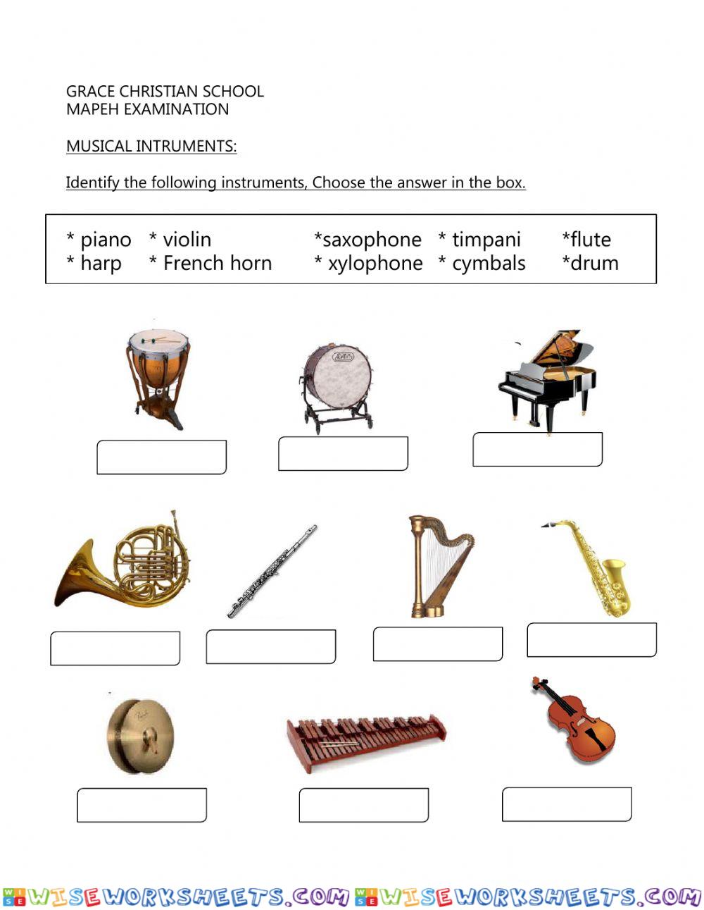 Musical instruments