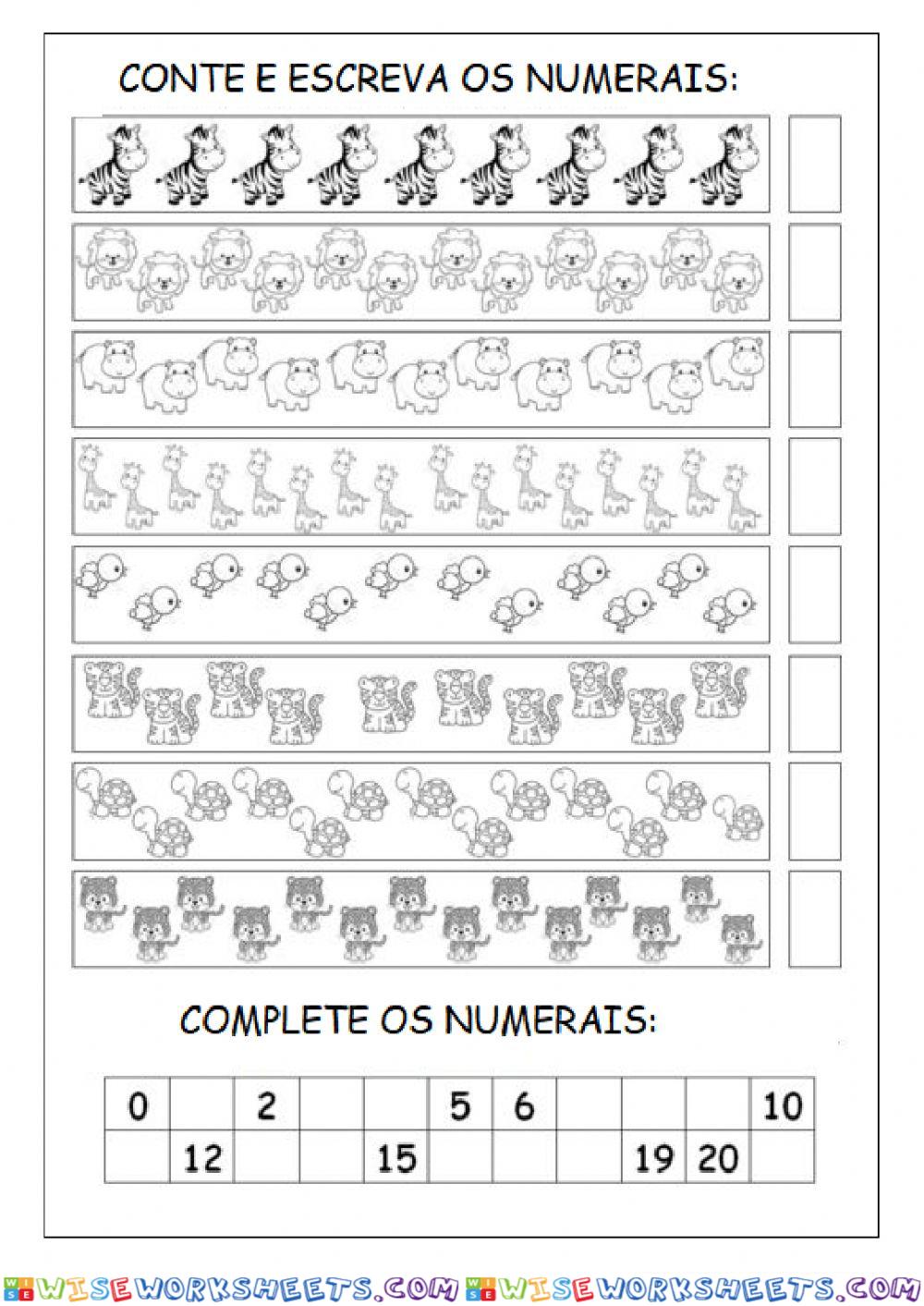worksheet