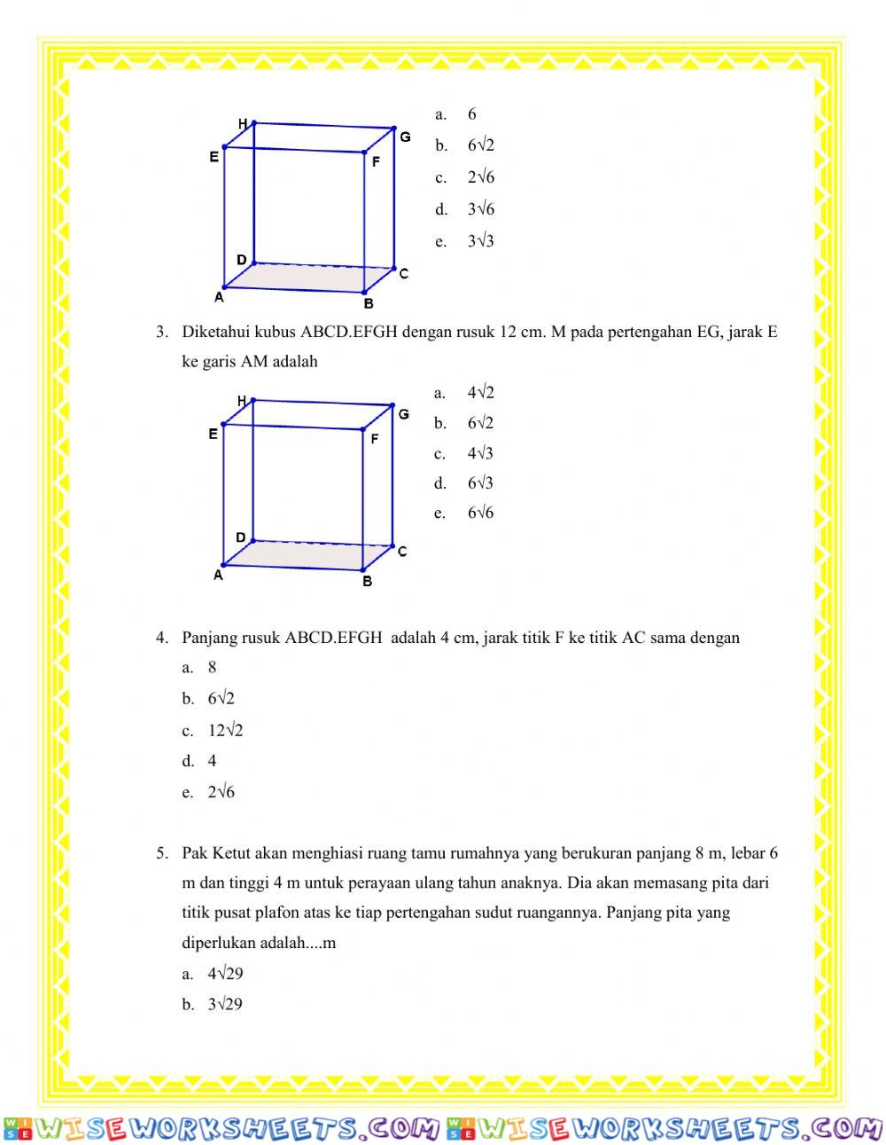 worksheet