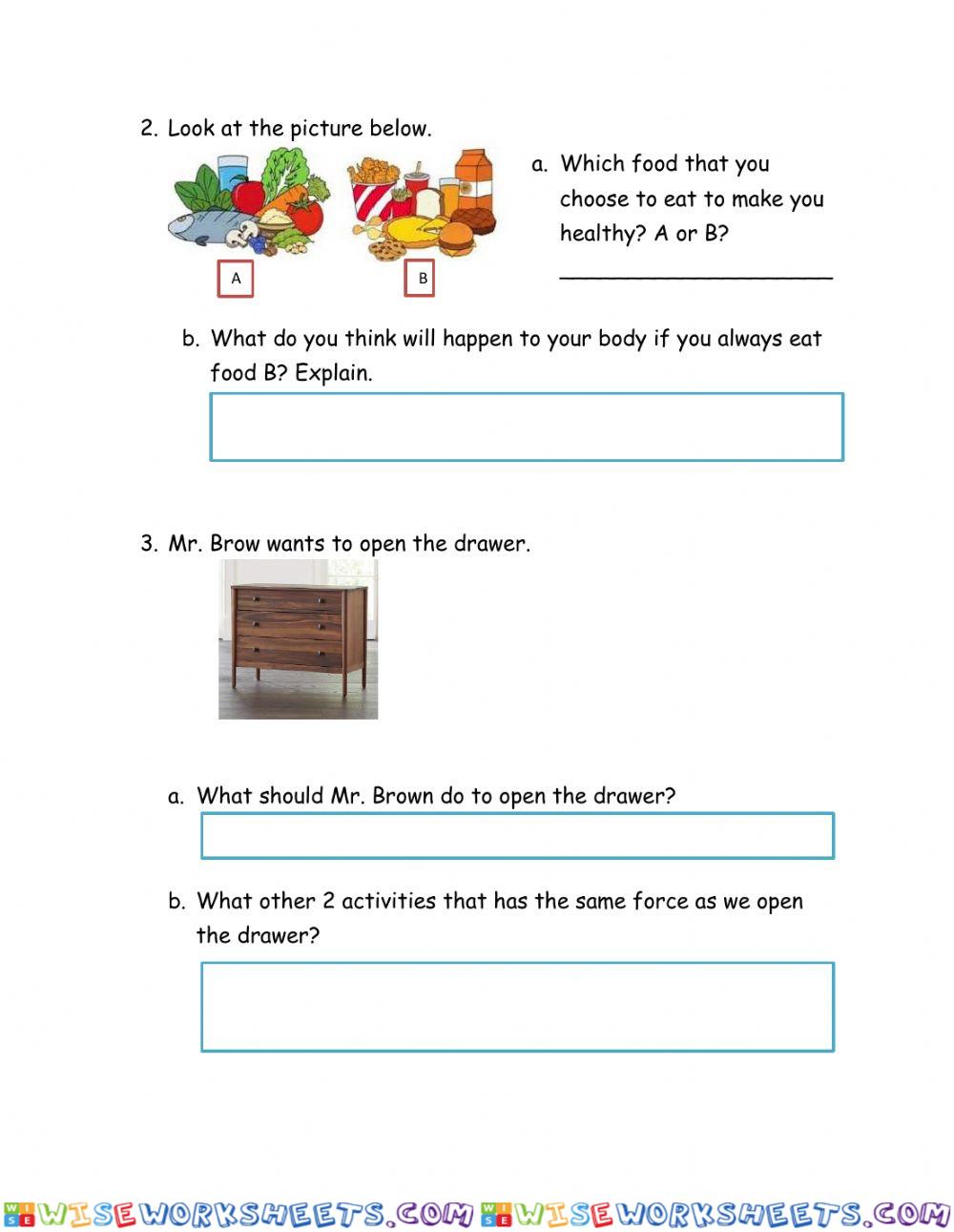 worksheet