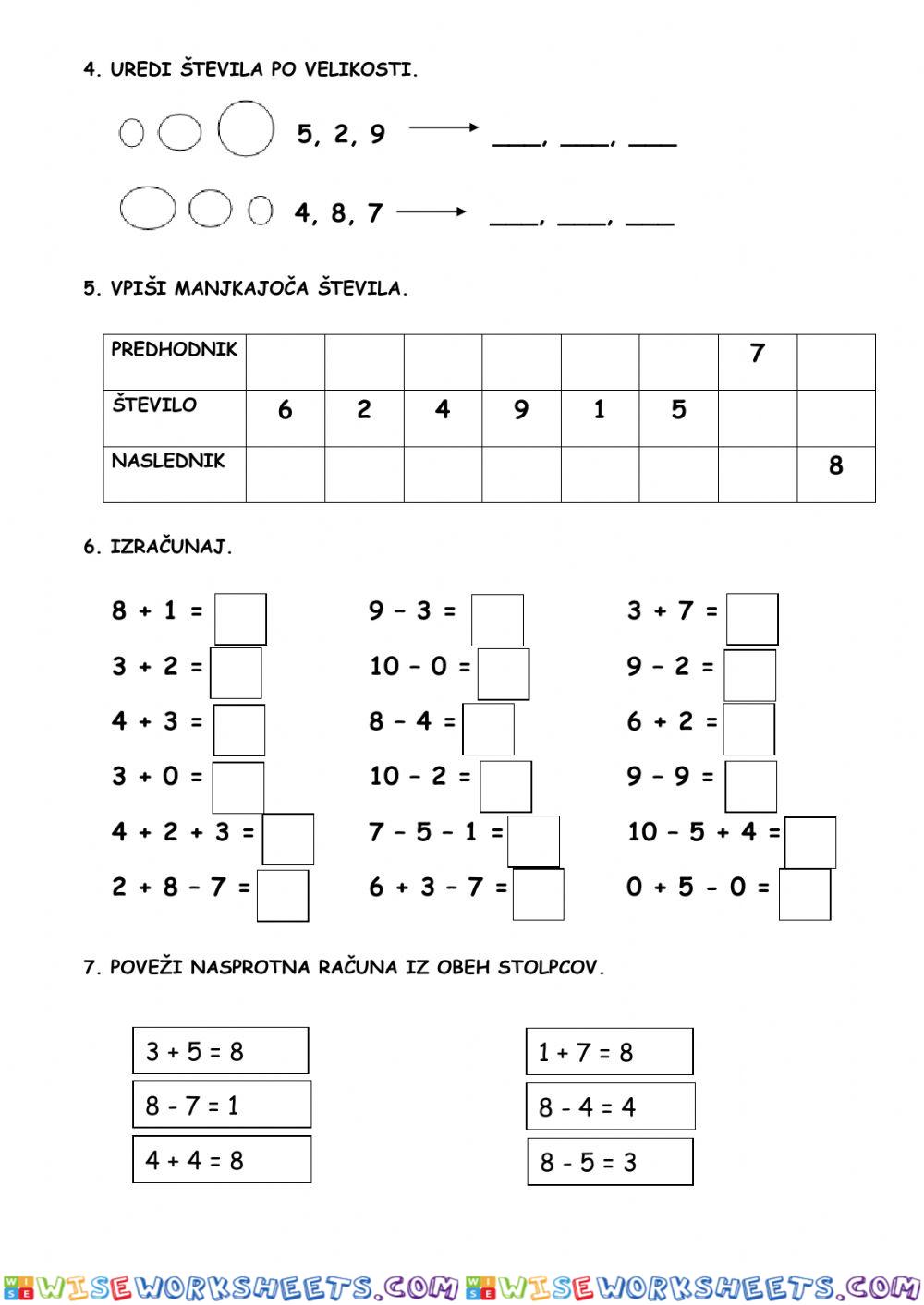 worksheet