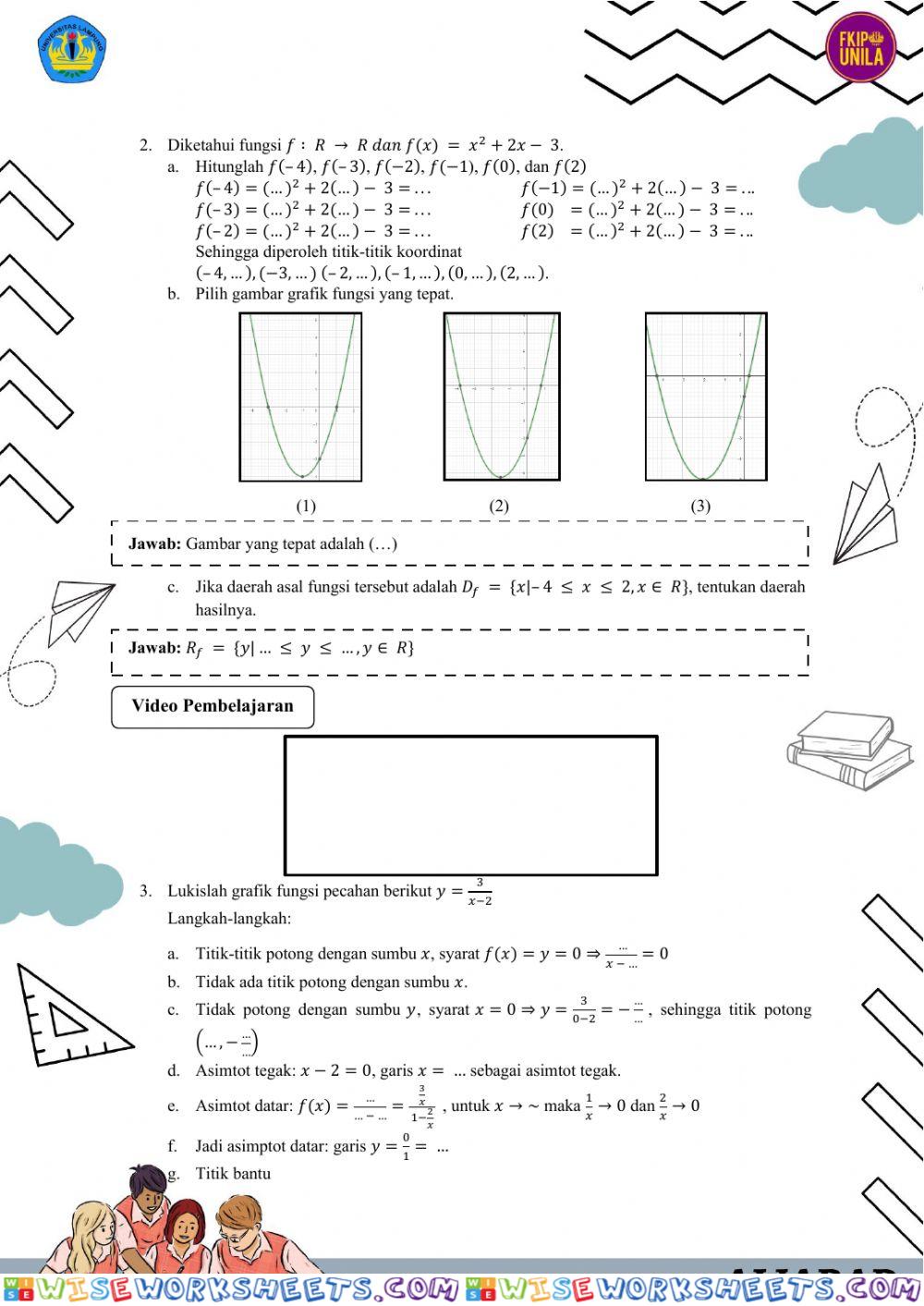 worksheet