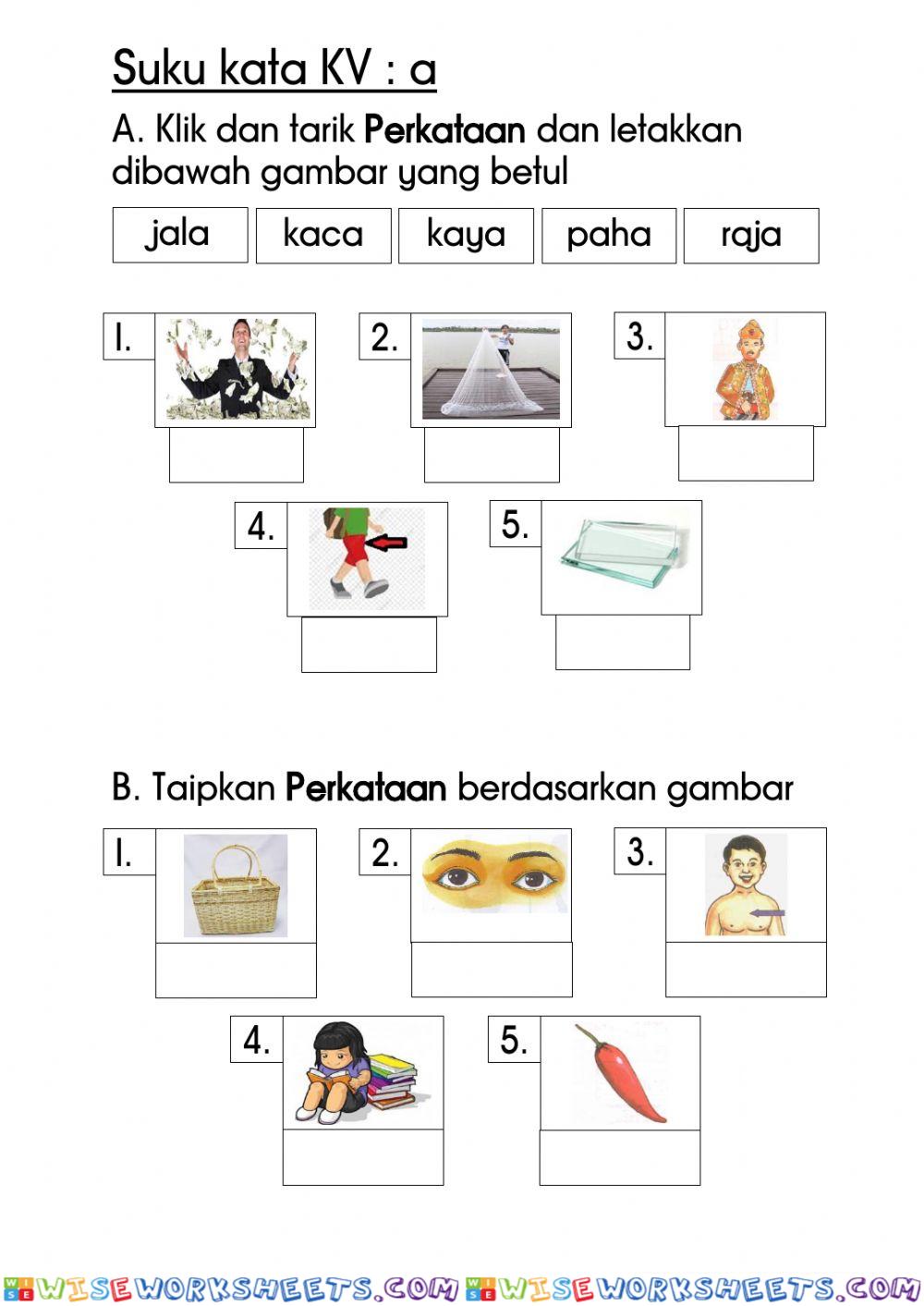 Suku Kata KV -A