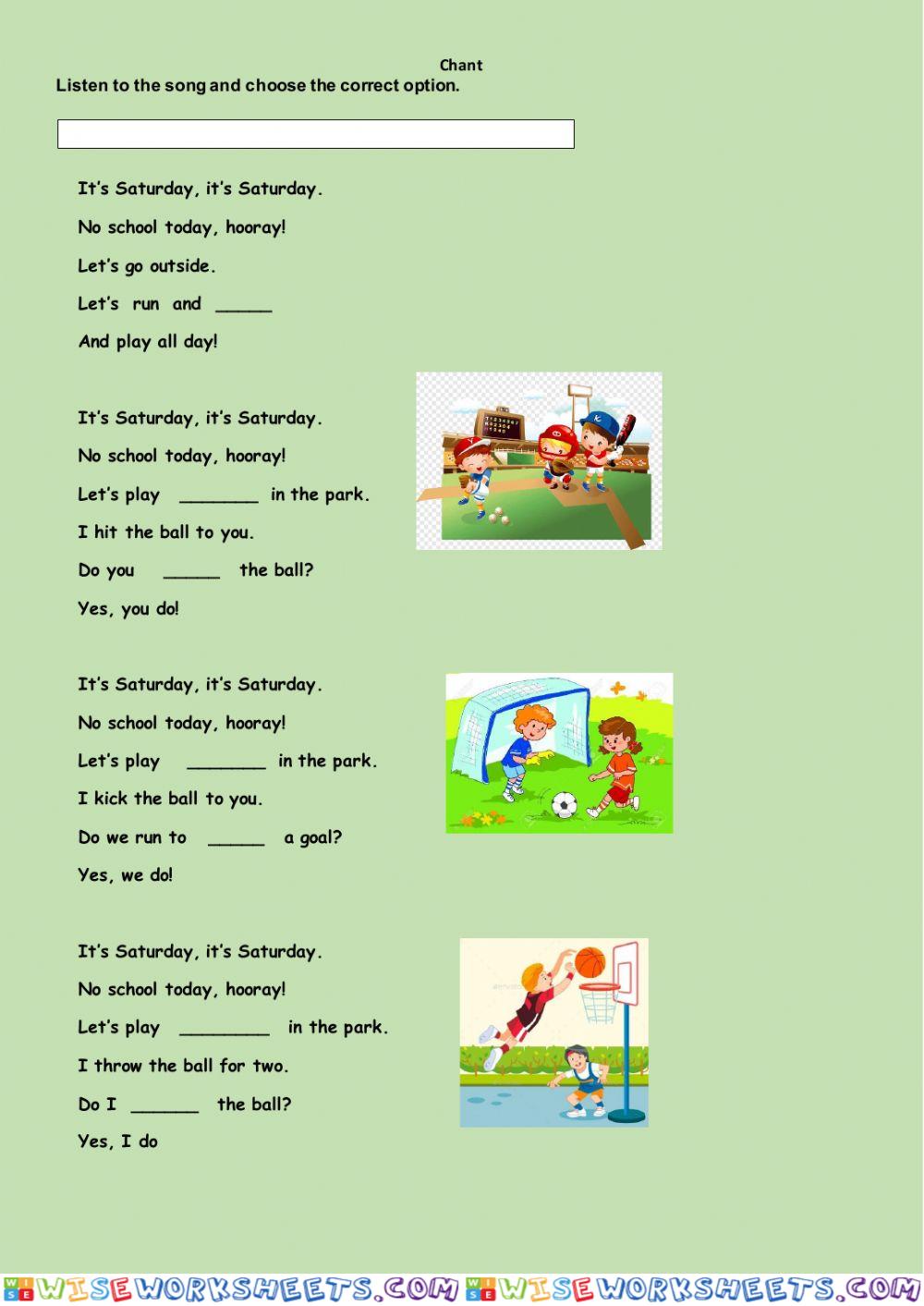 Sports song