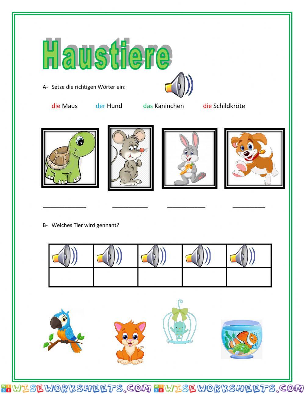 Haustiere
