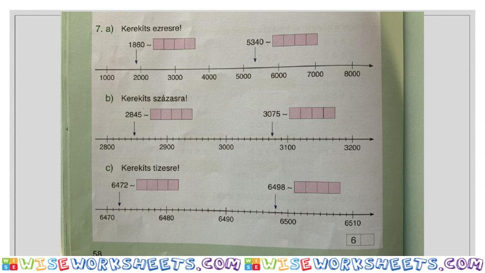 worksheet