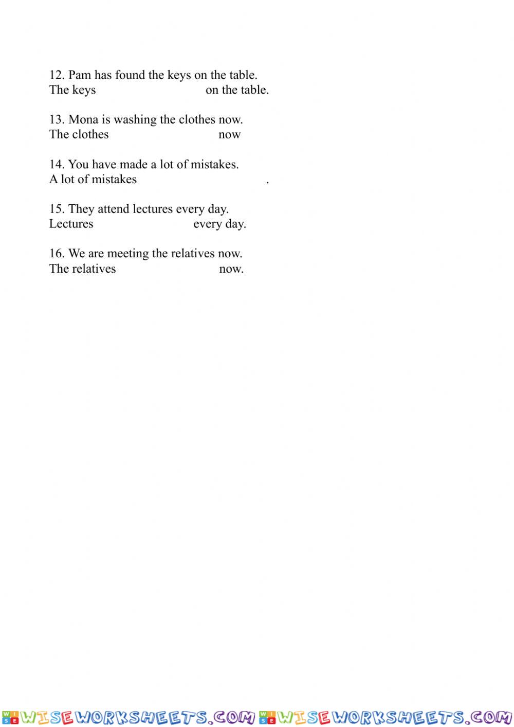 Passive Voice