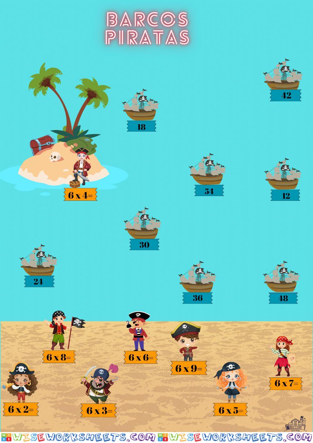 Barcos piratas