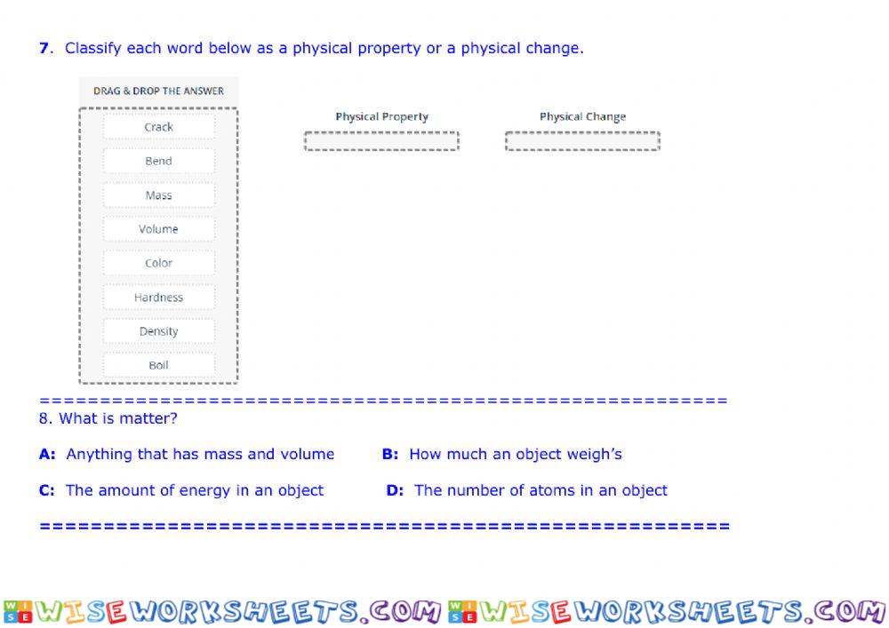 worksheet