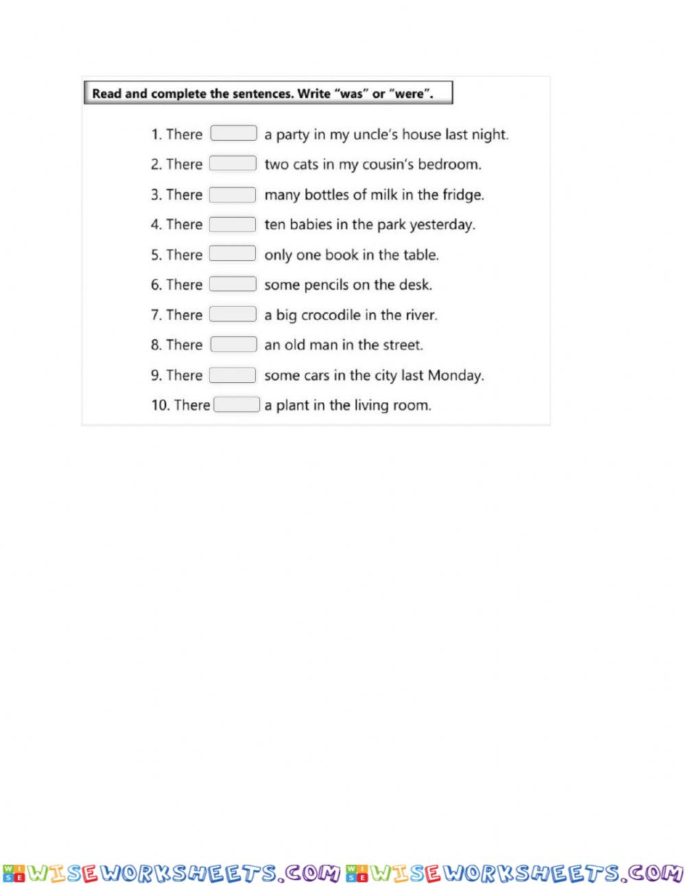 worksheet
