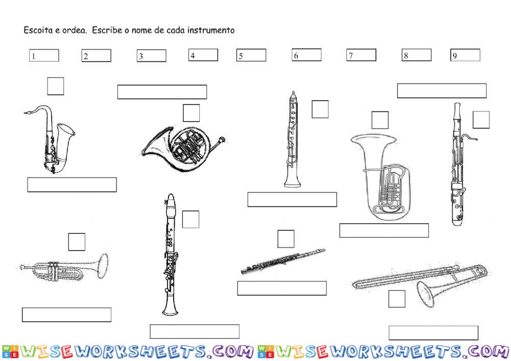 Instrumentos de vento