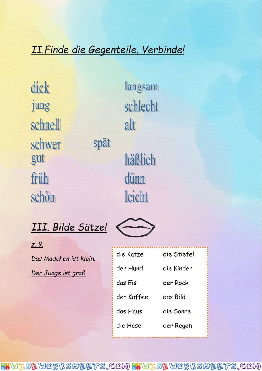 worksheet