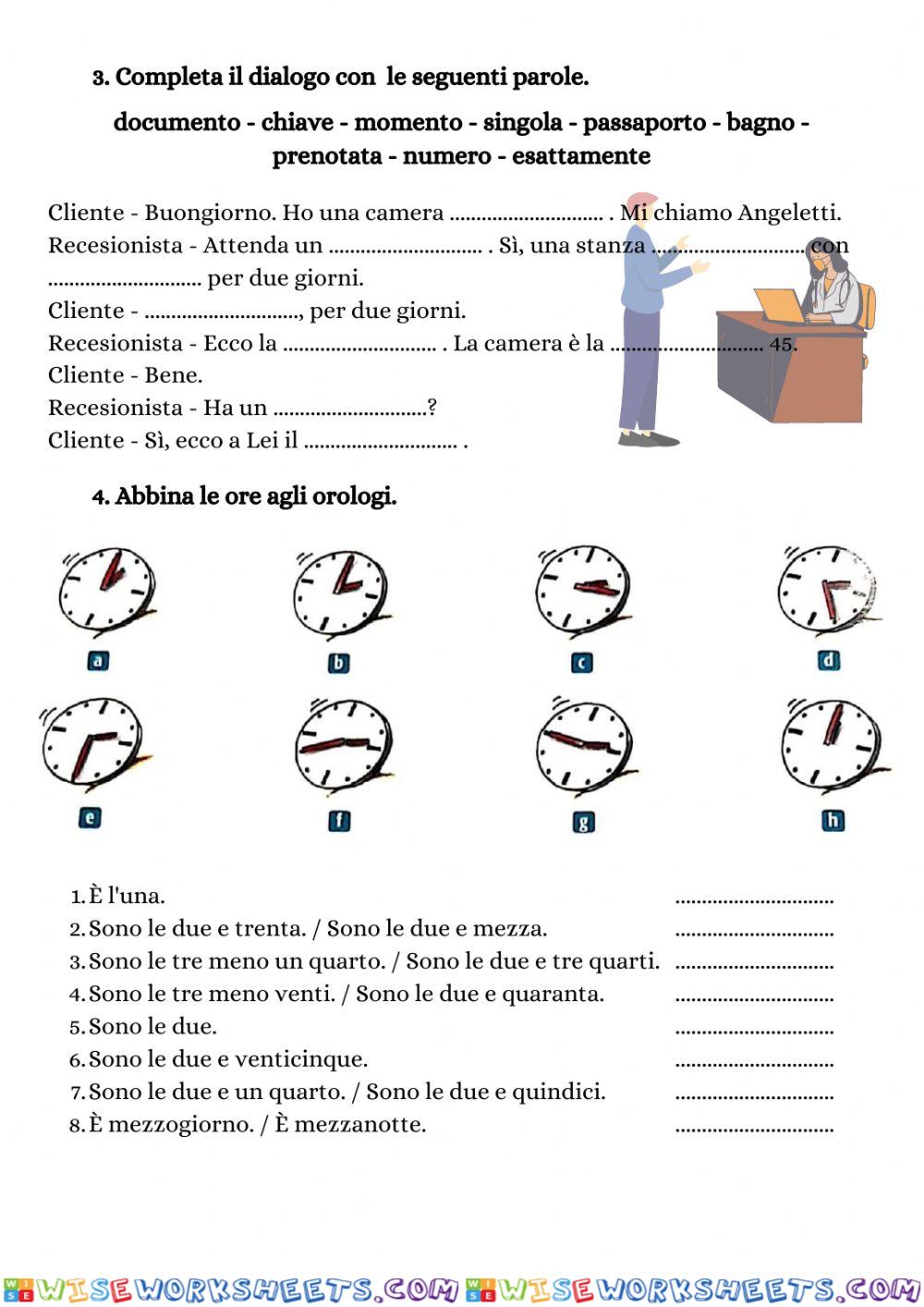 worksheet