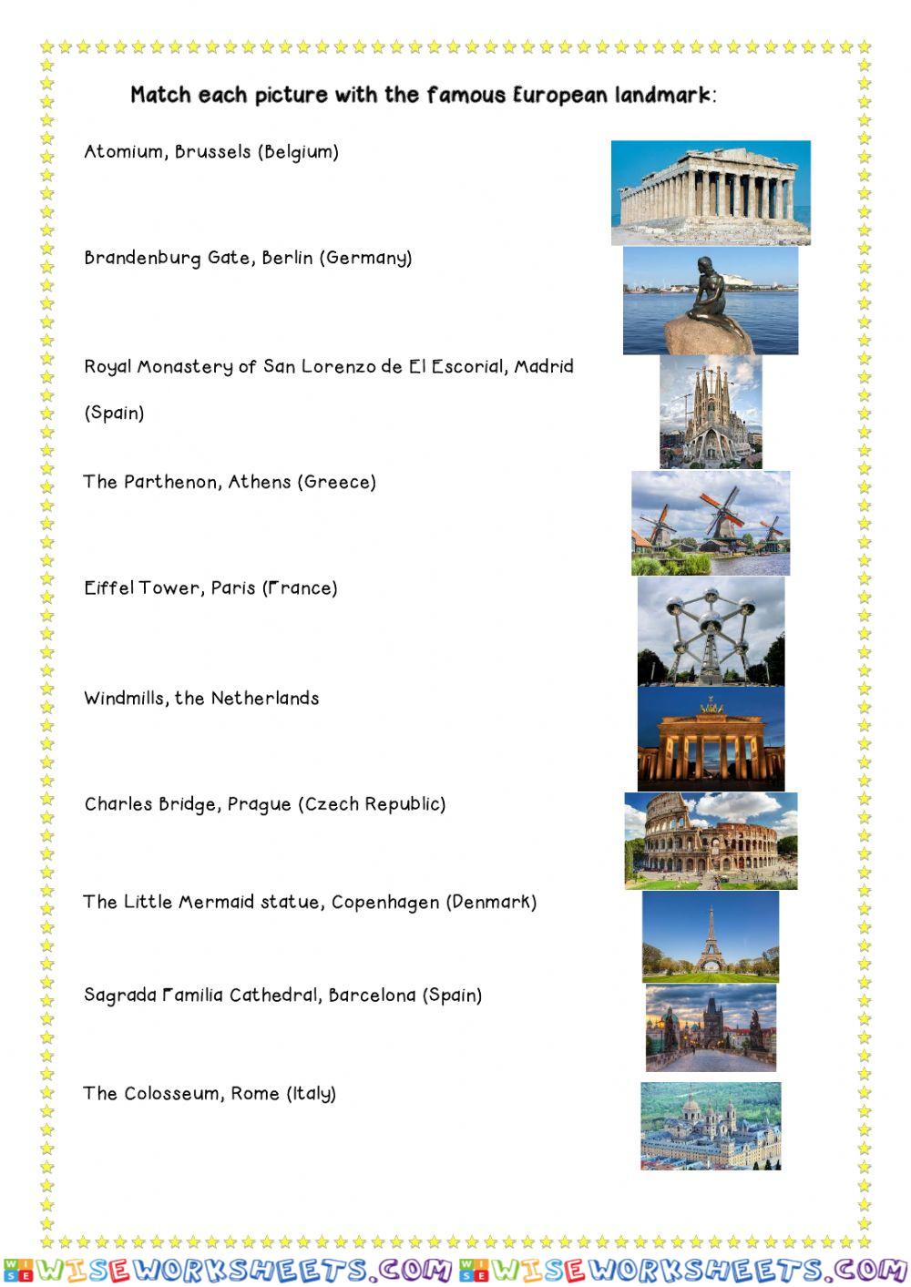 European landmarks