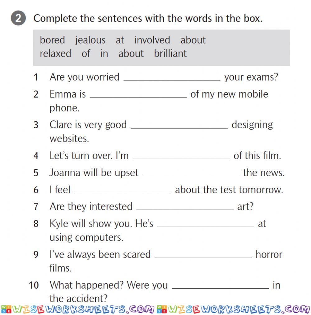 Task from the test New Matrix 7 Unit 7