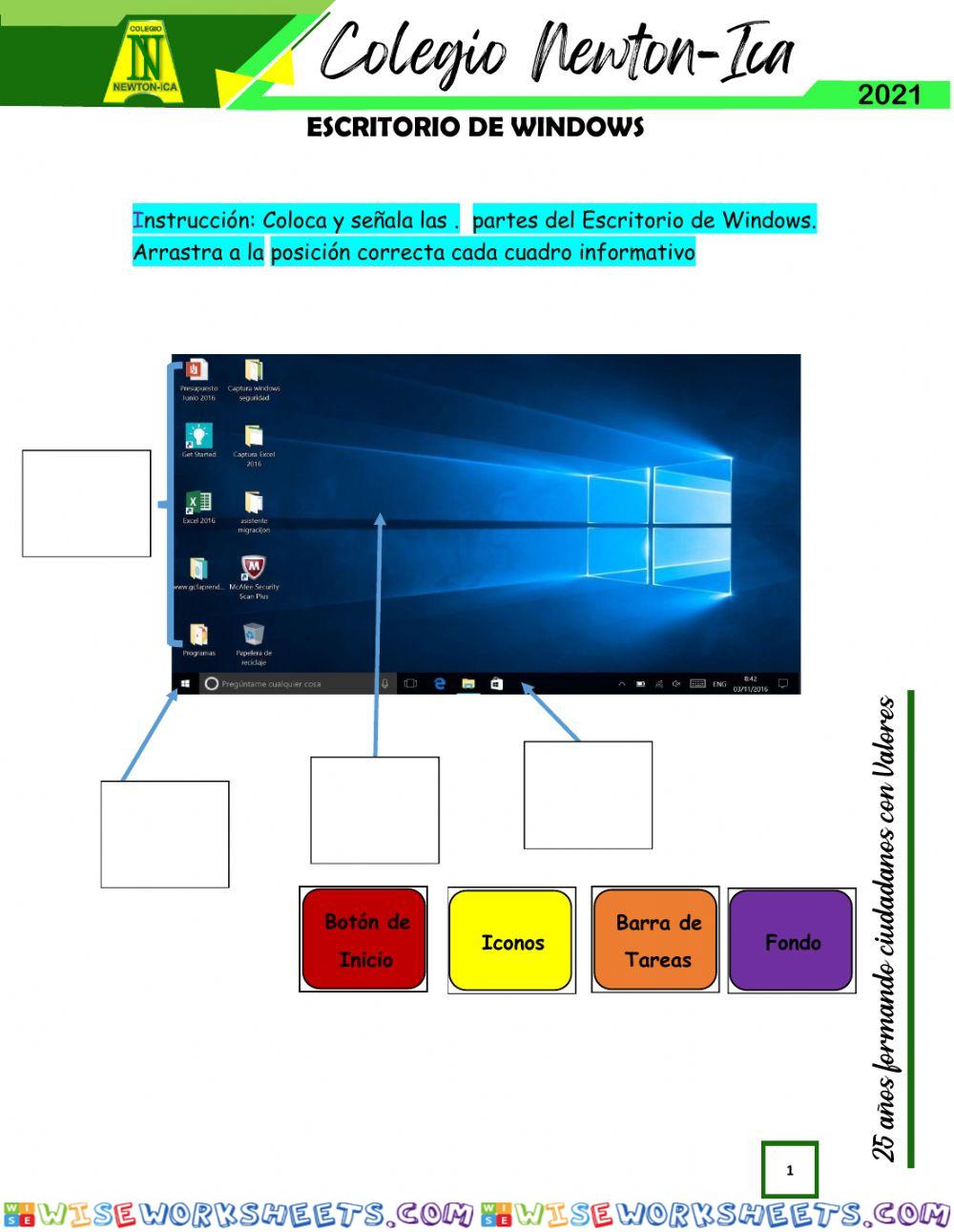 Ficha de windows