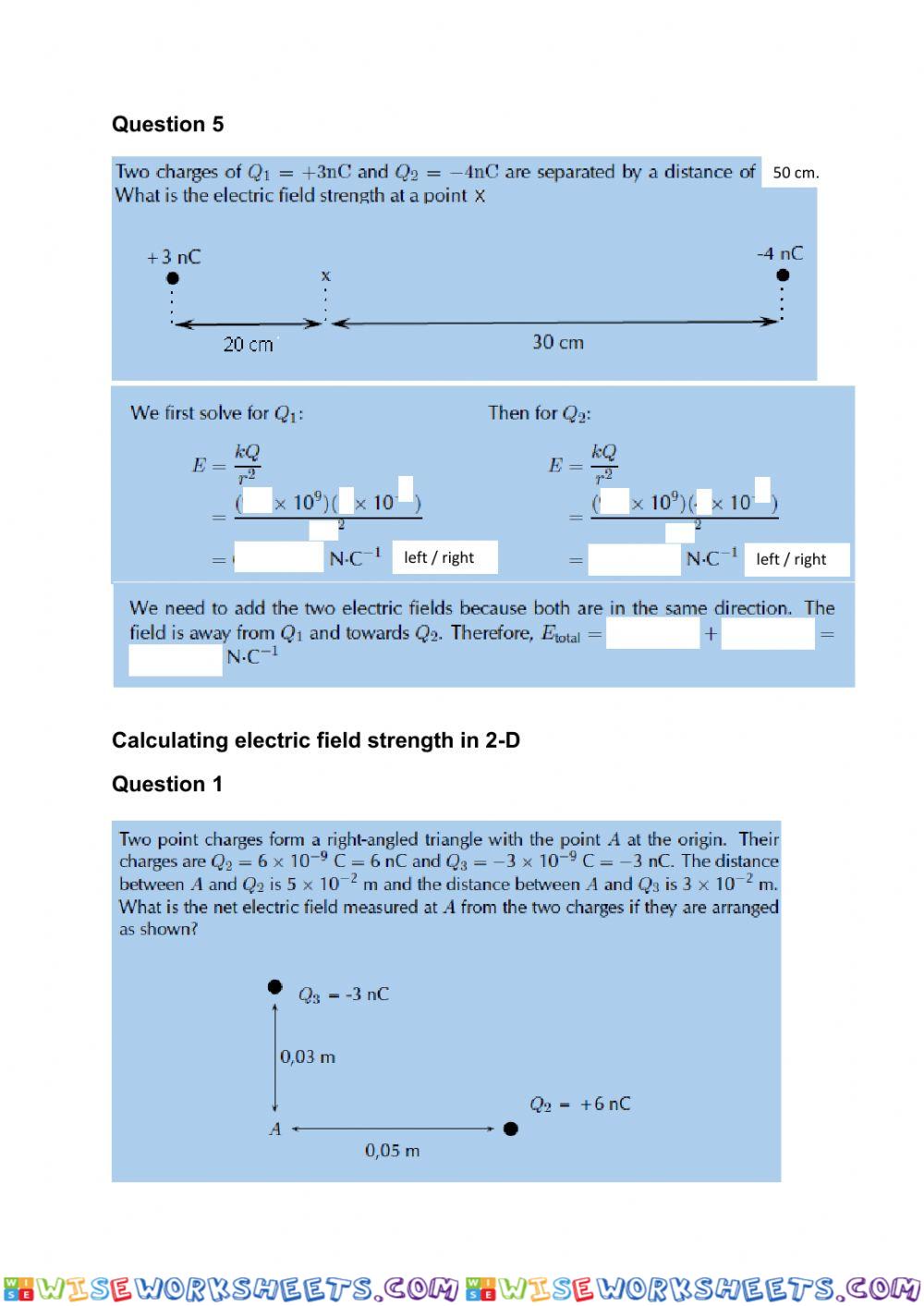 worksheet