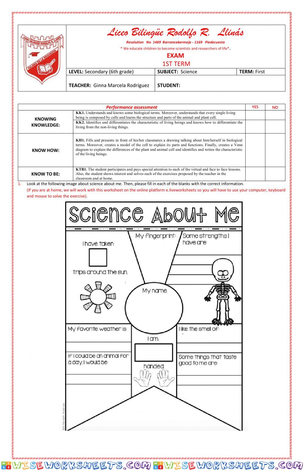 Exam- science