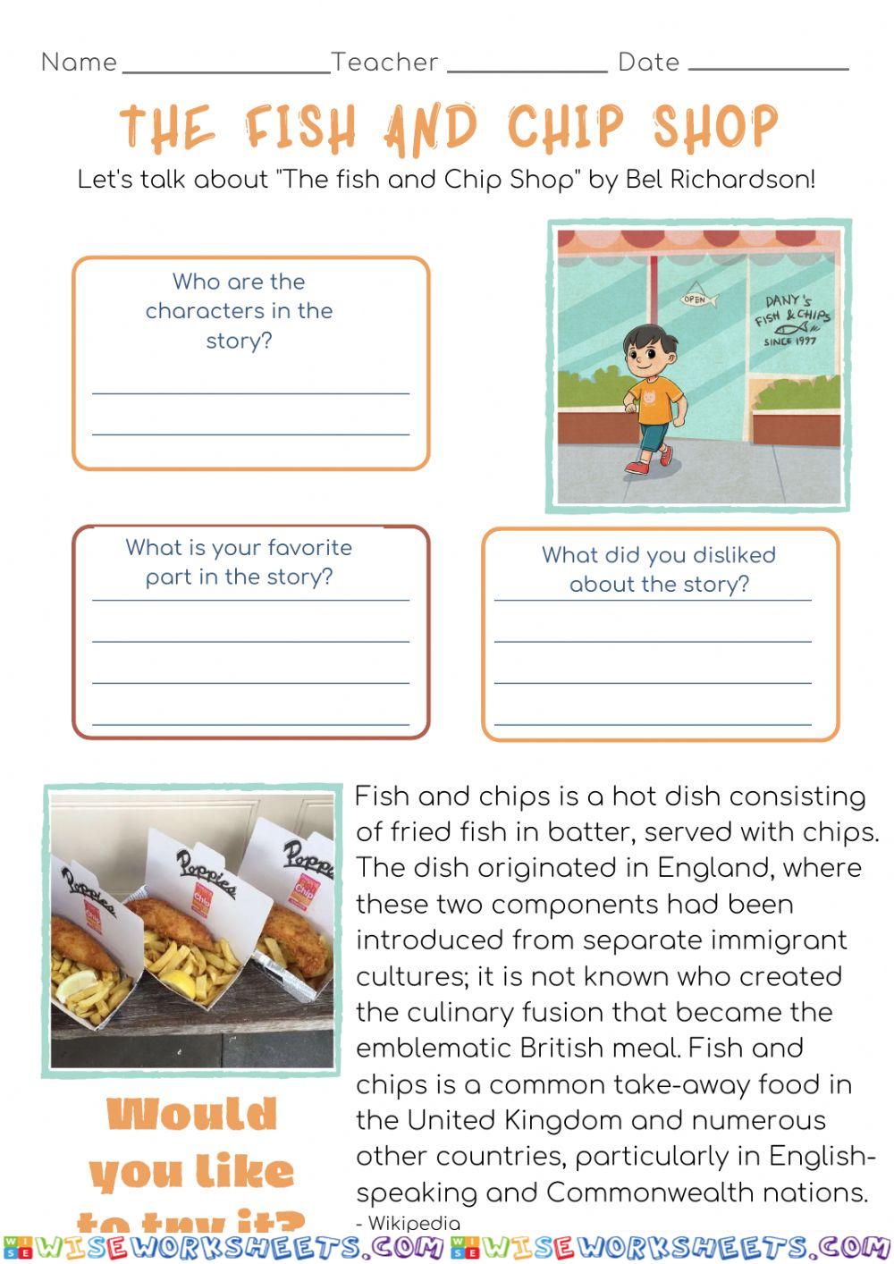 The Fish and Chip Shop - Book Review
