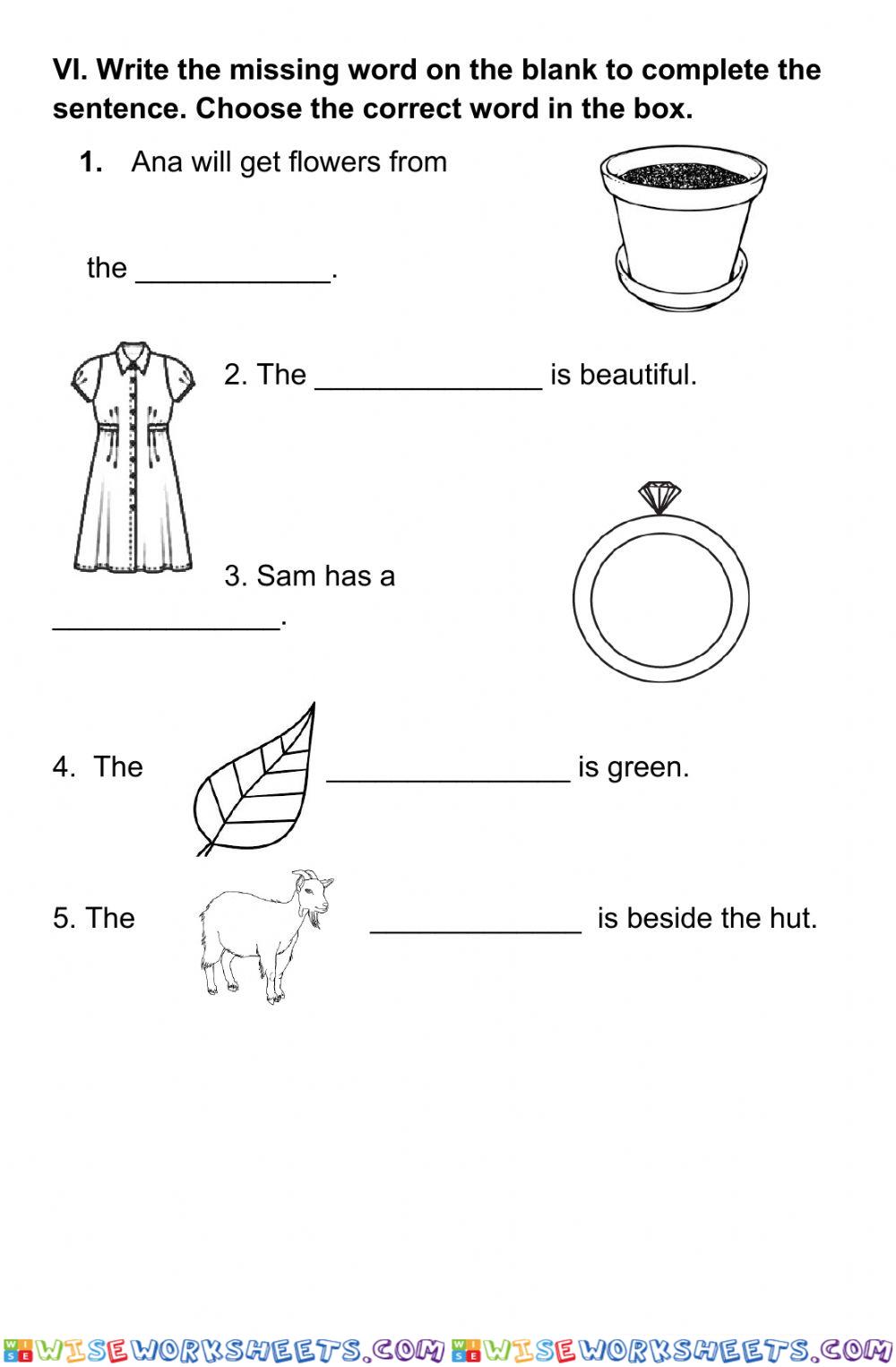 worksheet