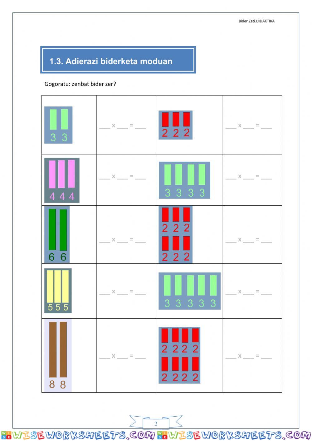 worksheet