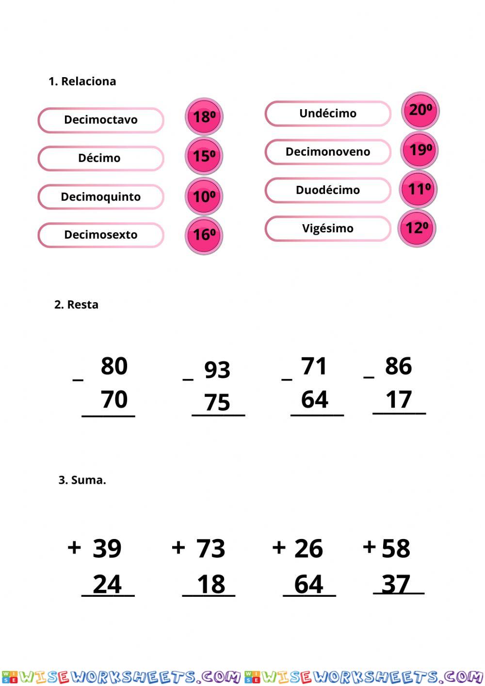 Numeración