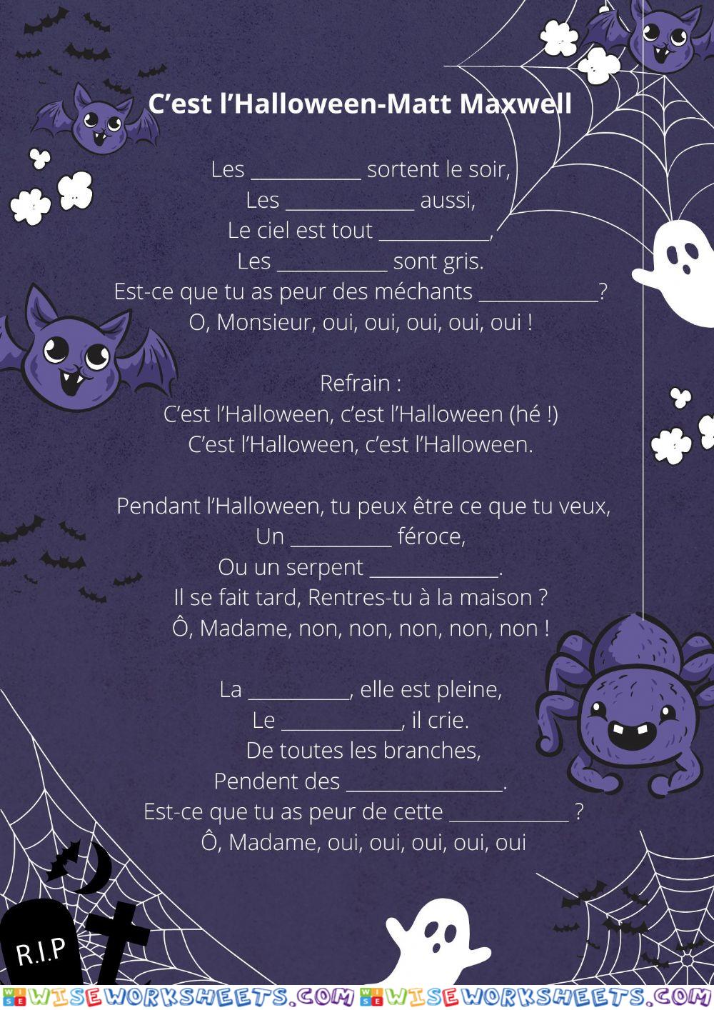 C'est Haloween