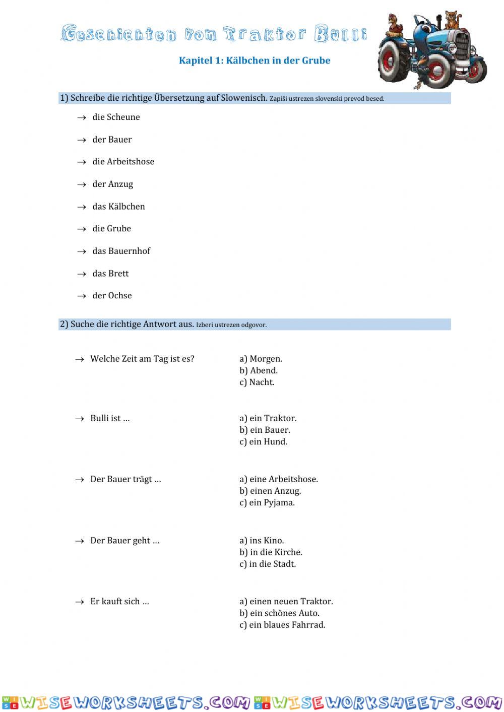 worksheet