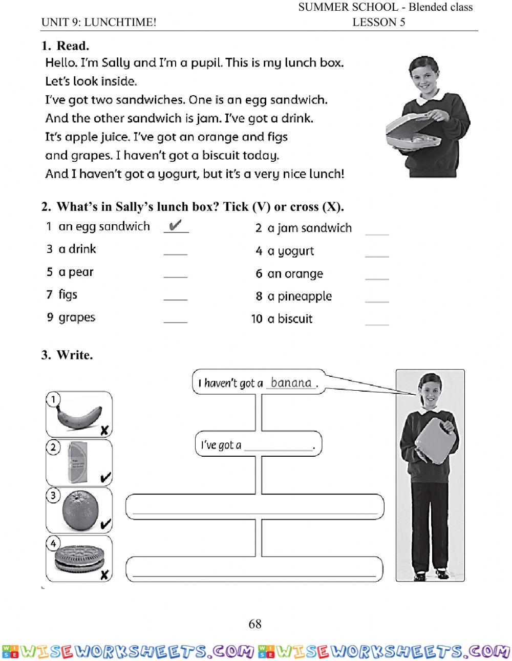 worksheet