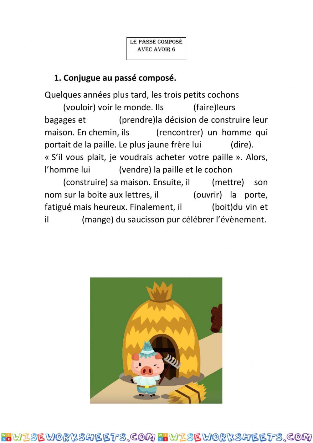 Passé composé 6