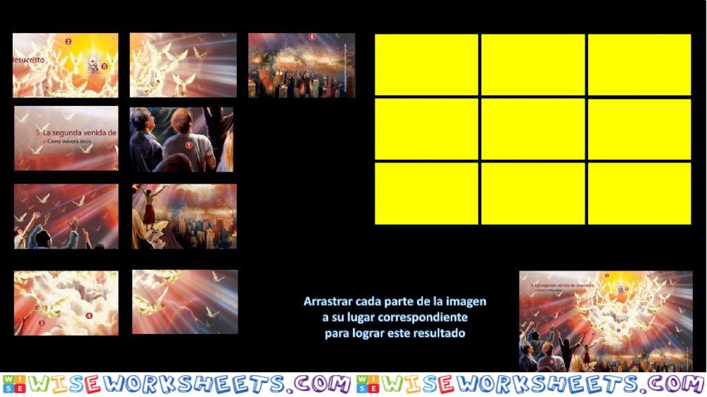Segunda Venida de Jesús - Rompecabezas