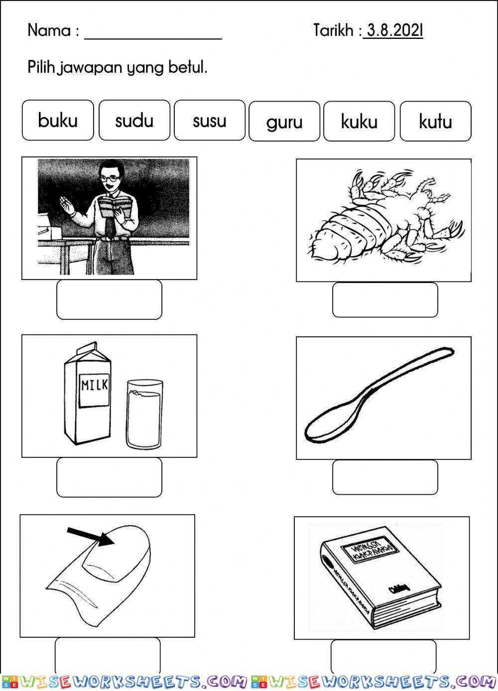 BM suku kata kvkv