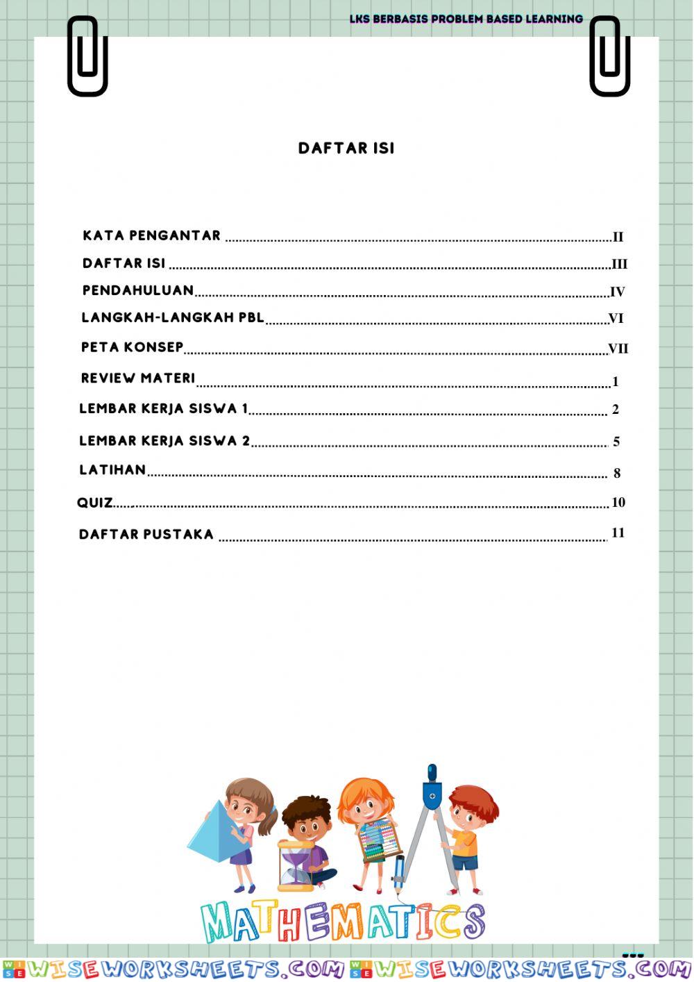 worksheet