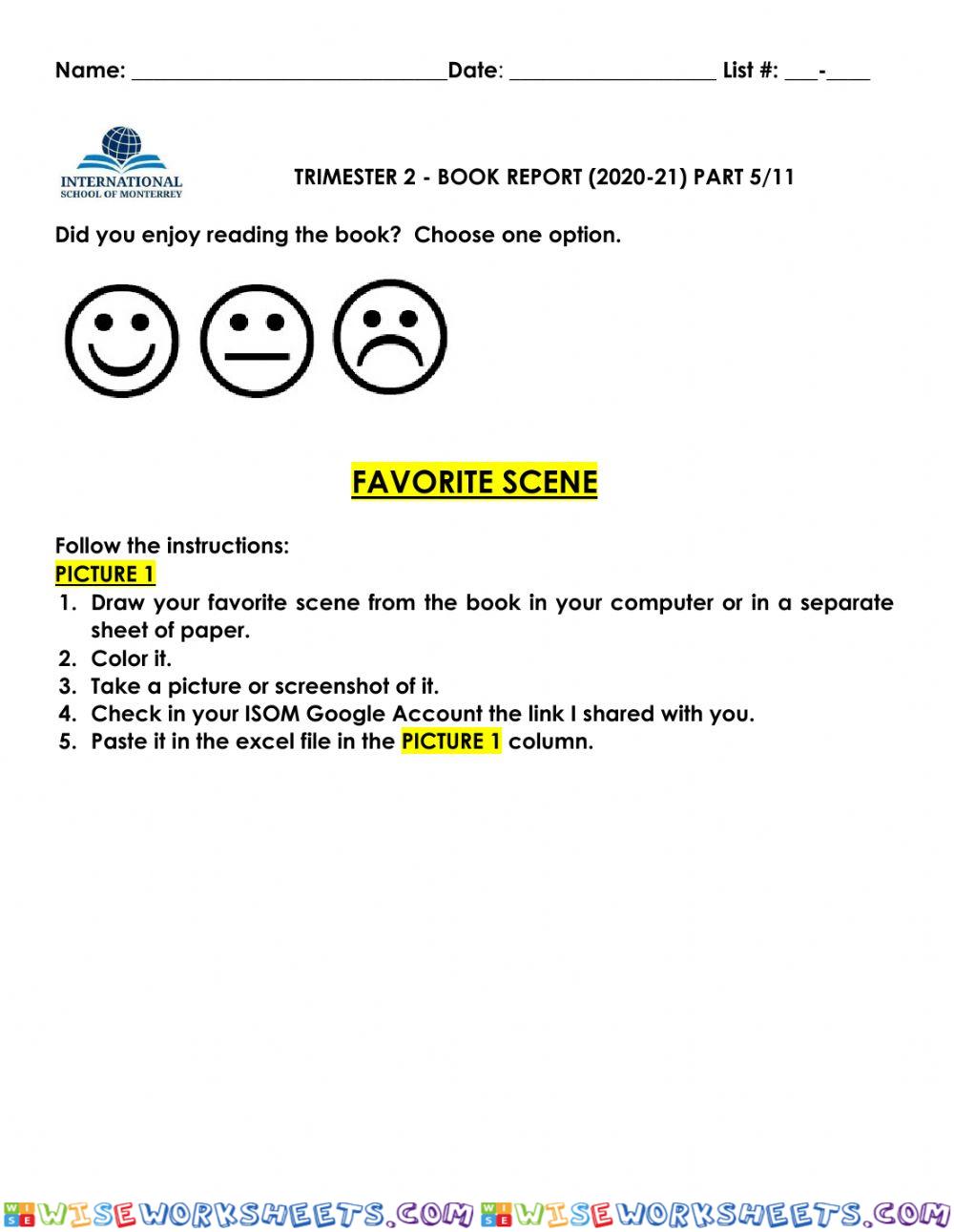 Book Report Part 5-11